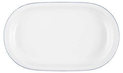 Seltmann Weiden Servierplatte oval 33x20 cm Compact Blaurand 001.718871