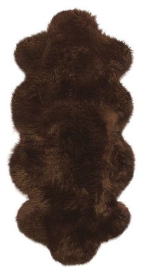 Heitmann Felle Australisches Premium 1 1/2-fach Lammfell Farbe Braun, Größe ca