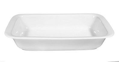 Seltmann Weiden Auflaufform eckig 35x21,5 cm Lukullus weiss 001.103969