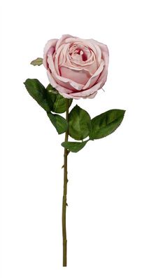 Fink ROSE, Kunstblume, Kunstfasern, rose, L. 1 cm, B. 8 cm, H. 46 cm Höhe: 46.00