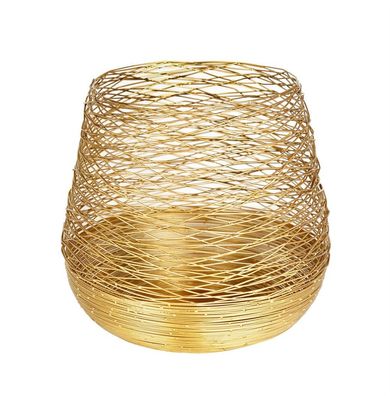 Kaheku Windlicht Positano gold 36 Ø 37h 1120016538