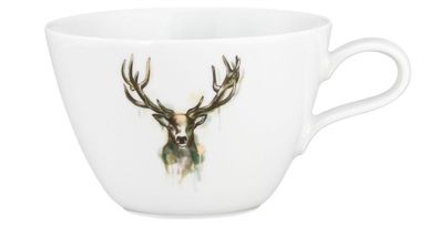 Seltmann Weiden Milchkaffeeobertasse 0,37 l Life Nature Hirsch 001.772807
