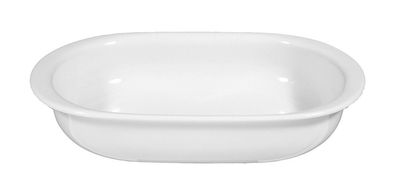 Seltmann Weiden Auflaufform oval 25,5x16,5 cm Lukullus weiss 001.103336