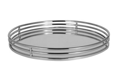 Kaheku Tablett Bovalino silber 48 Ø 5h 884018397