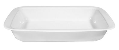 Seltmann Weiden Auflaufform eckig 38x24 cm Lukullus weiss 001.104127