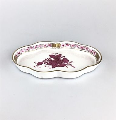 Herend Schale 7705 Apponyi Purpur 14cm