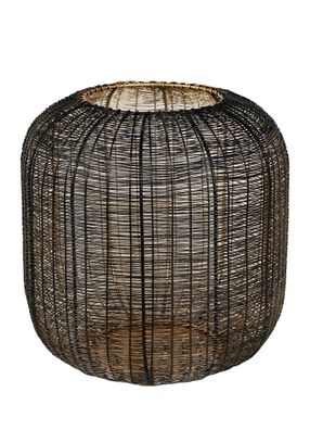 Kaheku Windlicht Yon schwarz/gold 30 Ø 30 h 1120014113