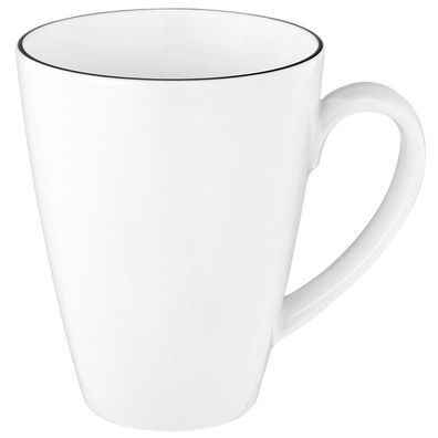 Seltmann Weiden Becher mit Henkel Tambel 0,35 l Lido Black Line 001.737153