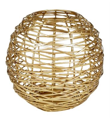Kaheku Windlicht Belvedere gold 41 Ø 40h 1120016238