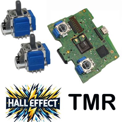 Sony PlayStation 5 Controller Blau HallEffekt TMR Mainboard Platine Effect PS5