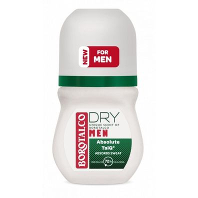 Borotalco Borotalco MEN Deo Roll-On Dry Unique Scent of Borotalco, 50 ml