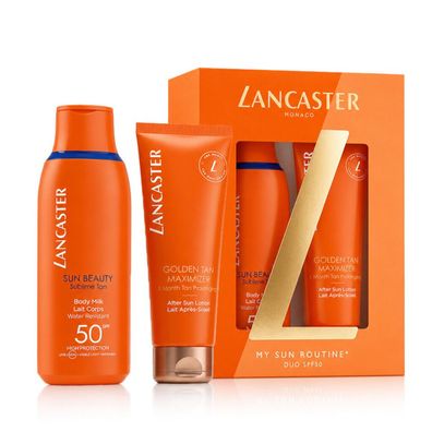 Lancaster Sun Set Body Milk Spf50 175ml After Sun Lotion 125ml