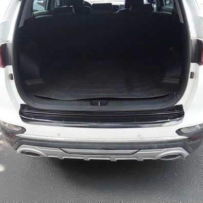 Ladekantenschutz für Kia Sportage 4 IV Typ QL FL 2018-2021 Glanz Schwarz ABS 1x