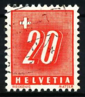 Schweiz PORTO Nr 57x gestempelt X631FAA