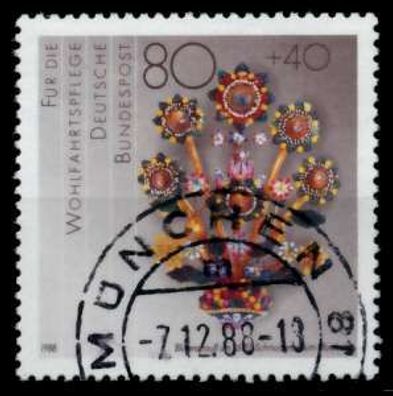 BRD 1988 Nr 1386 zentrisch gestempelt X8B494A