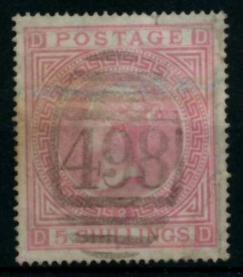 Grossbritannien 1840-1901 Nr 35 PL2 gestempelt X69FB12