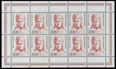 BRD BUND DS FRAUEN Nr 1498 postfrisch Kleinbg X6C9B3E