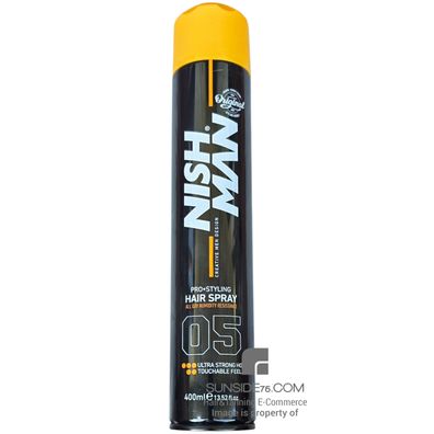 NishMan/Hair Spray 05 "Ultra Strong Hold" 400ml/Haarstyling/Haarpflege
