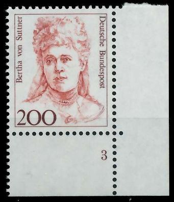 BRD DS FRAUEN Nr 1498 postfrisch Formnummer 3 X7D4D12