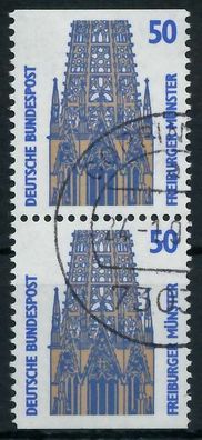 BRD Zusammendruck Nr 1340C + 1340D gestempelt SENKR PAAR X93A582