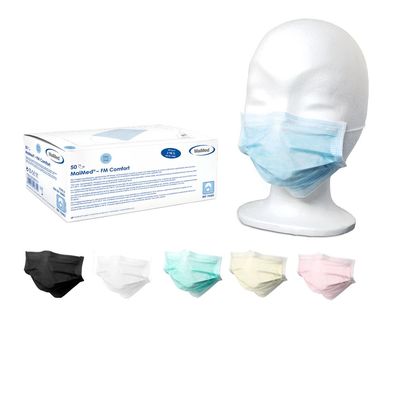 OP Maske FM Comfort Medizinischer Mundschutz 50 Stück