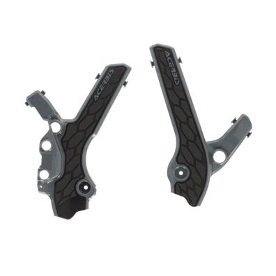 Acerbis X-Grip Rahmenprotektoren passend für Suzuki - Grau/Schwarz
