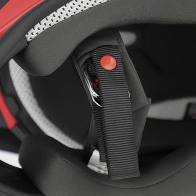 Acerbis MX- Enduro Helm Linear - Rot - L