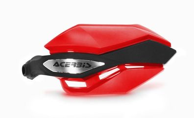 Acerbis Handprotektor Argon passend für YAM / MV / VOG - Rot/Schwarz