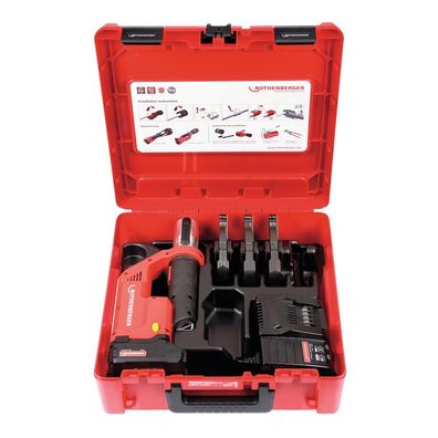Rothenberger ROMAX Compact TT Akku Pressmaschine 2Ah Ladegerät 1000002120