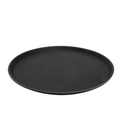 APS Serviertablett Gastro 40,5 cm rutschfest schwarz aus Kunststoff