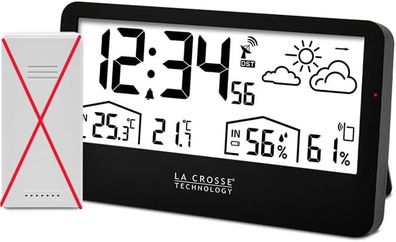 La Crosse Technology Funk-Wetterstation WS6230 Schwarz Defekt