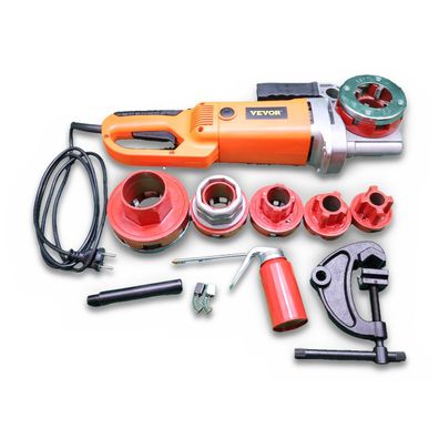 VEVOR Elektrische Gewindeschneidmaschine 2300 W mit 6 Matrizen und Tasche