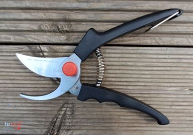 Gartenschere , bis 22 mm Äste , Griffe glasfaserverstärkt