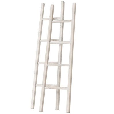 Dekoaufsteller Lexy Leiter Grau Tanne H 118 cm
