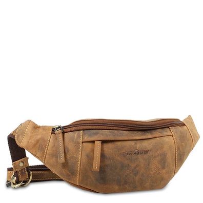 Greenburry Bauchtasche 2 1743A, brown, Herren