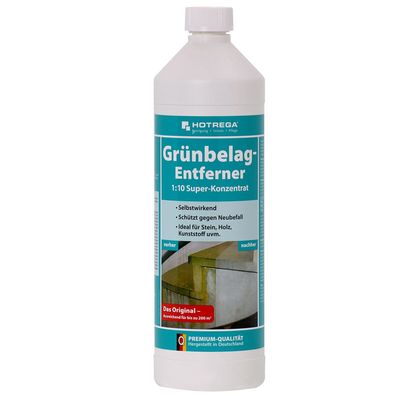 Hotrega Grünbelag Entferner 1L Super Konzentrat 1:10 säurefrei