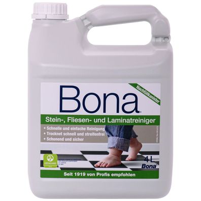 Bona Reiniger 4L Stein Fliesen Laminat Sprühreiniger Nachfüllkanister