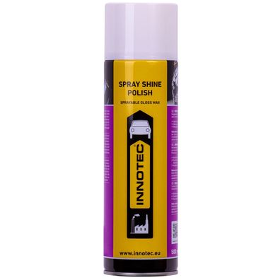 Innotec Spray Shine Polish 500 ml Lack- und Kunststoffpolitur