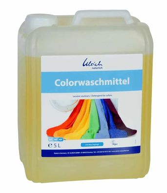 Ulrich natürlich Colorwaschmittel 5 L Konzentrat vegan öko-zertifiziert