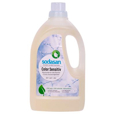 Sodasan Color Sensitiv Flüssigwaschmittel 1,5?L Bio Allergiker