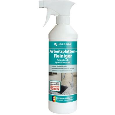Hotrega Arbeitsplatten Reiniger 500ml Naturstein & Quarz-Komposit