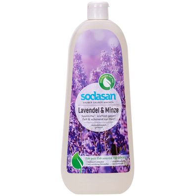 Sodasan Handspülmittel Lavendel & Minze 1L – ökologisch, ergiebig