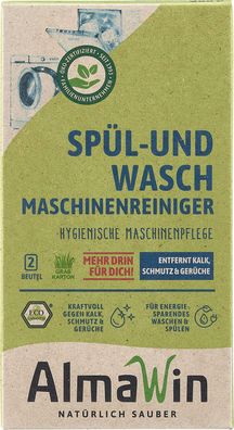 Almawin Spül- u. Waschmaschinenreiniger 2x100g Konzentrat