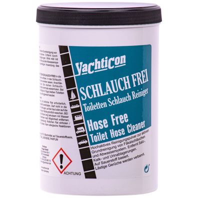 Yachticon Schlauch Frei Reinigungspulver 1000 g Aktivsauerstoff Kalkentferner