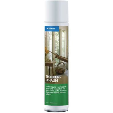 Dr. Schutz Trockenschaum 400 ml Naturfaser-Teppichreiniger