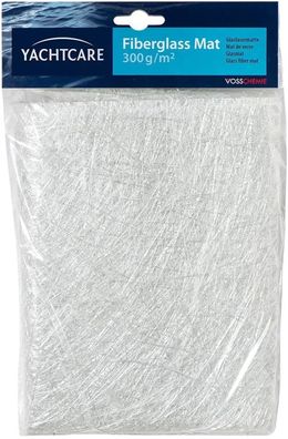 Yachtcare Fiberglas Mat 300 g Glasmatte 1 m² Glasfasermatte für Polyesterharz