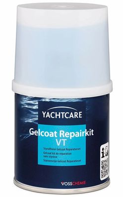 Gelcoat Reparaturset 200 g RAL 9010 Reinweiß