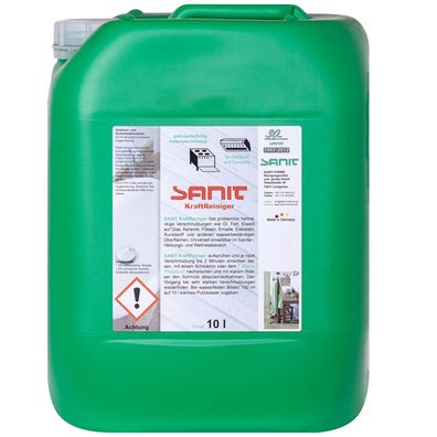 SANIT Kraftreiniger DU3000 10L Profi-Allzweckreiniger Öl Fett Eiweiß