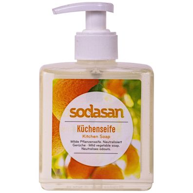 Sodasan Küchenseife 300 ml Pumpspender geruchsneutralisierend
