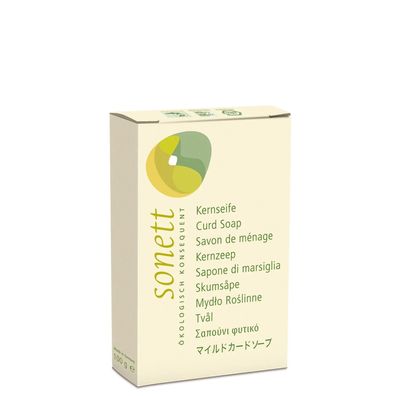 SONETT Kernseife 100 g vegane Handseife biologisch abbaubar
